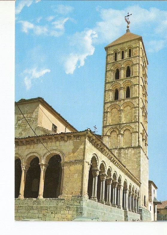 Postal 022049 : La reina de las torres bizantinas, iglesia de San Esteban - Segovia