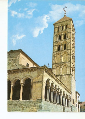 Postal 022049 : La reina de las torres bizantinas, iglesia de San Esteban - Segovia