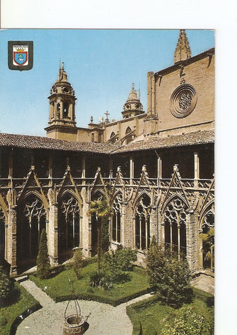 Postal 022051 : Claustros, Catedral de Pamplona