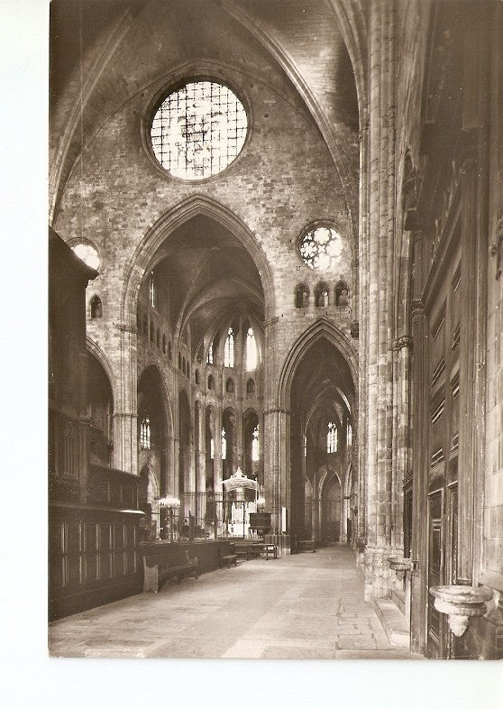 Postal 022052 : Inside of the Cathedral - Gerona