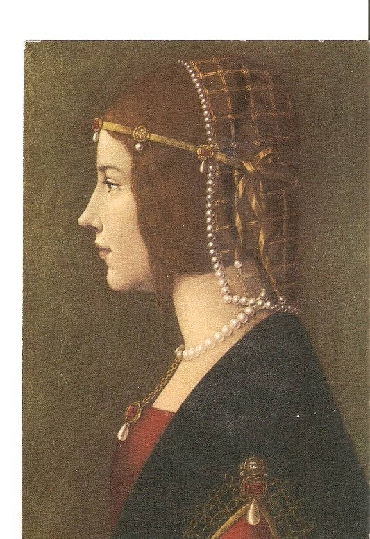 Postal 022059 : Beatrice DEste, Leonardo