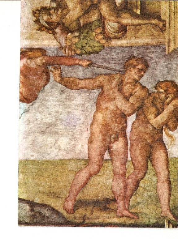 Postal 022061 : the exulsion from paradise, Michelangelo