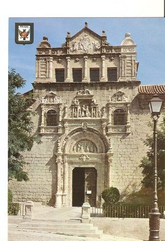 Postal 022071 : Fachada Santa Cruz de Toledo