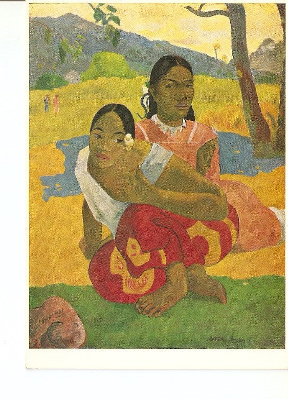 Postal 022076 : Nafea Faa. Ipoipo 1892, Paul Gaugin. 
