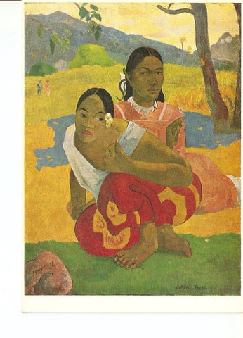 Postal 022076 : Nafea Faa. Ipoipo 1892, Paul Gaugin. 