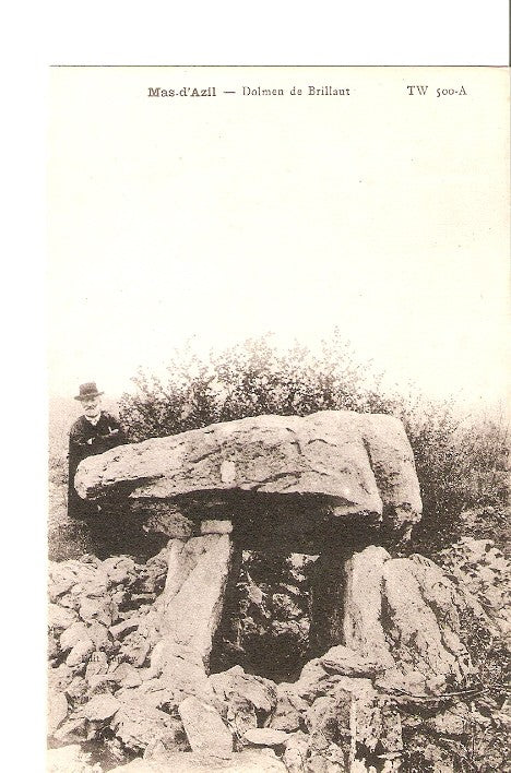 Postal 022080 : Mas dAzil - Dolmen de Brilaut
