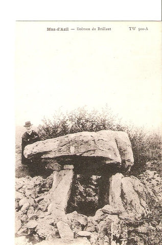 Postal 022080 : Mas dAzil - Dolmen de Brilaut