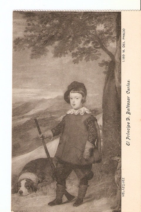 Postal 022116 : El principe D. Baltasar Carlos