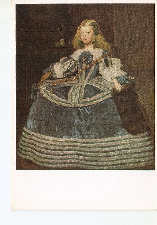 Postal 022124 : The infanta Margareta Theresa, Diego Rodriguez de Silva y Velazquez
