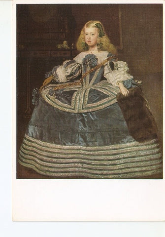 Postal 022124 : The infanta Margareta Theresa, Diego Rodriguez de Silva y Velazquez
