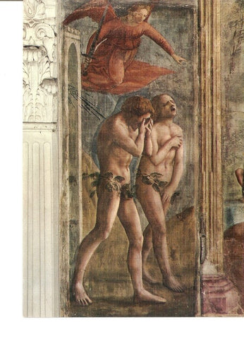 Postal 022157 : Adam and Eve driven from Paradise