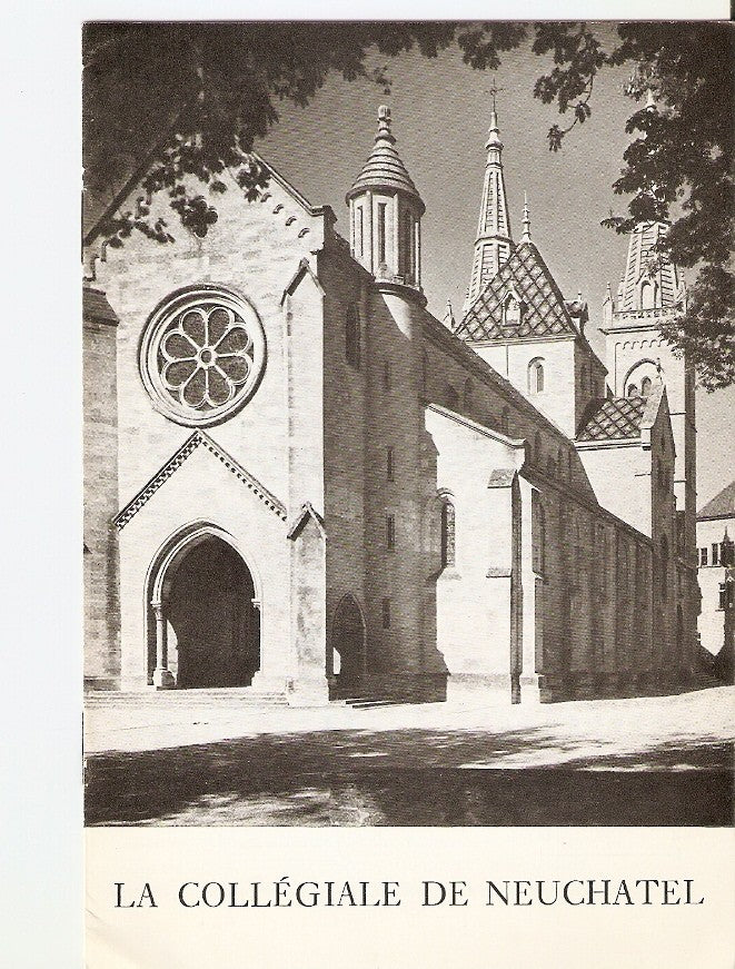 Postal 022172 : La collegiale de Neuchatel