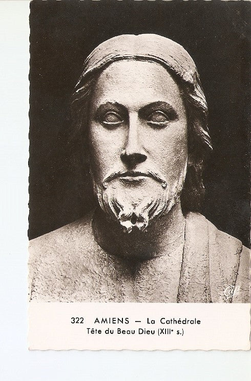 Postal 022186 : Tête du Beau Dieu (s. XIII)