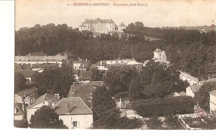 Postal 022196 : Côte Ouest, Brienne-le-Chateau