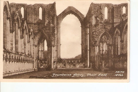 Postal 022198 : Fountaine abbey, choir east