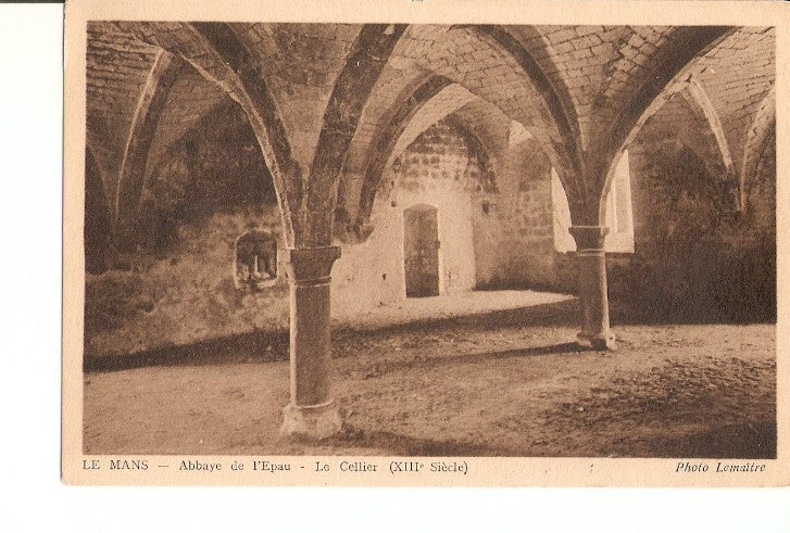 Postal 022199 : Abbaye de lEpau - Le Cellier s. XIII - Le Mans