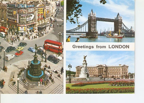 Postal 022207 : Greetings from London