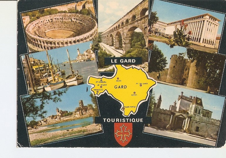 Postal 022250 : Le Gard Touristique. Point saint esprit - Uzes