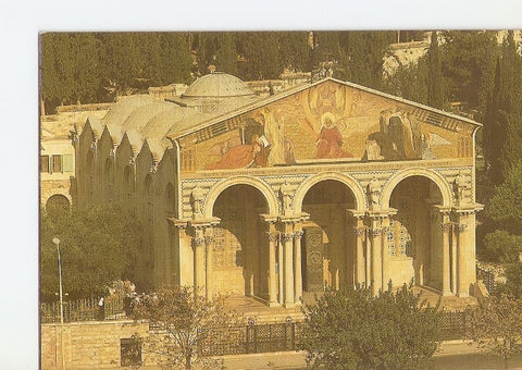 Postal 022260 : Church and Garden of Gethsemane - Jerusalem