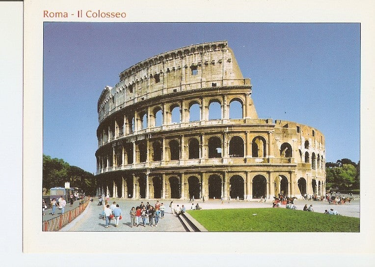 Postal 022262 : Il Colosseo - Roma
