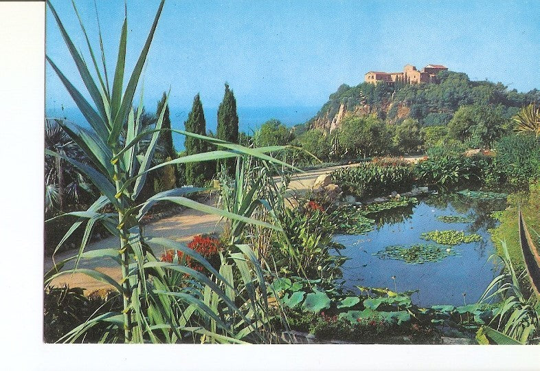 Postal 022320 : Lago y convento