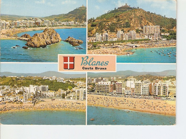Postal 022325 : Blanes - Costa Brava