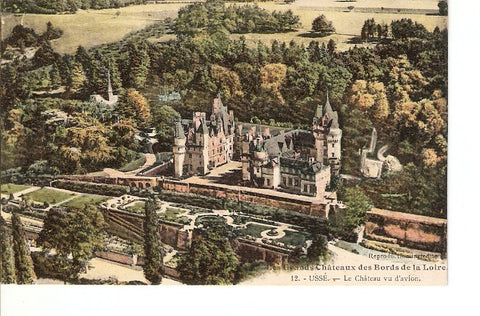 Postal 022355 : Pintura. Grands Châteaux des Bords de la Loire