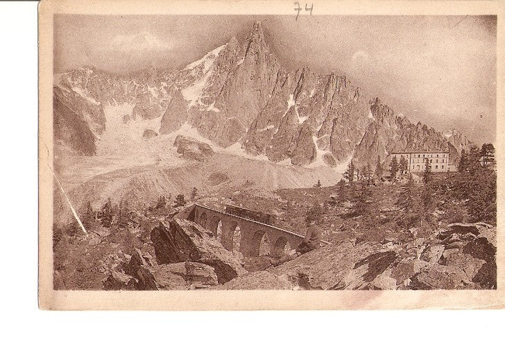 Postal 022359 : Chamonix - Montanvert et Aiguille du Drû