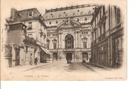 Postal 022361 : Tours - Le Theâtre