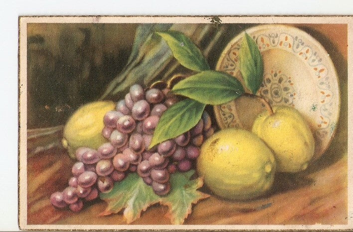 Postal 022384 : Pintura fruta