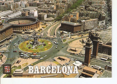 Postal 022461 : Plaza España, Barcelona