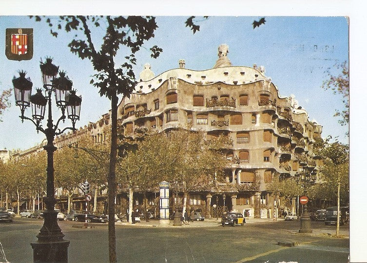 Postal 022486 : La Pedrera. Paseo de Gracia - Barcelona