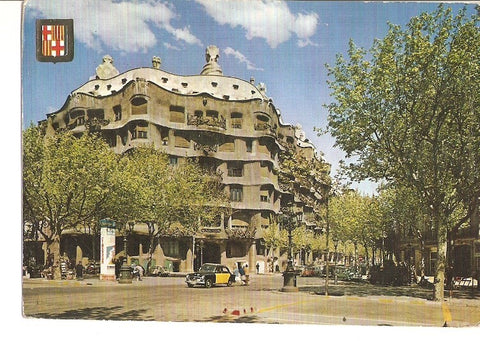 Postal 022489 : La Pedrera. Paseo de Gracia - Barcelona