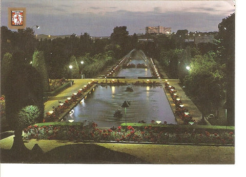 Postal 022494 : Piscinas y Jardines. Alzazar de los reyes Cristianos - Cordoba
