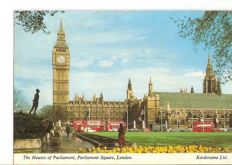 Postal 022496 : The House of Parliament, London