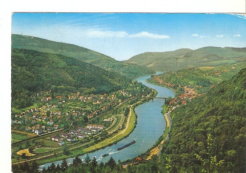 Postal 022500 : Das neckartal bei heidelberg - Alemania