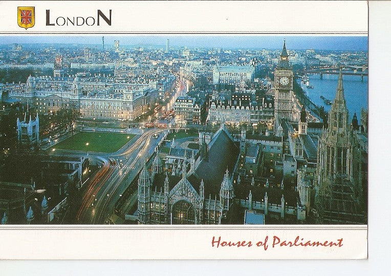 Postal 022518 : Houses of Parliament - London