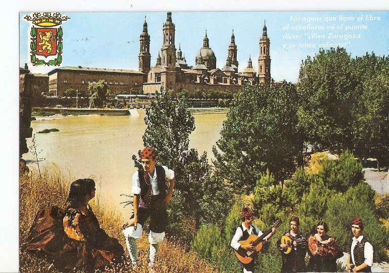 Postal 022521 : Basilica del Pilar, Zaragoza