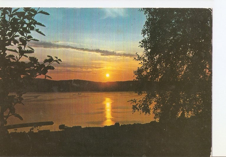 Postal 022523 : Norway, the midnight sun near Narvik