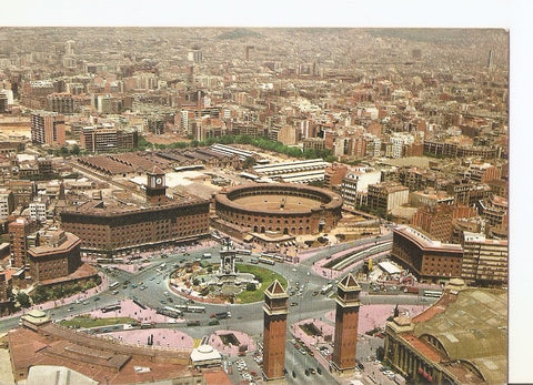 Postal 022535 : Plaza España - Barcelona