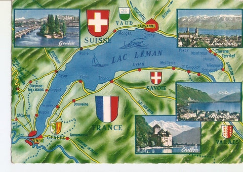 Postal 022538 : Lac Leman - Alemania