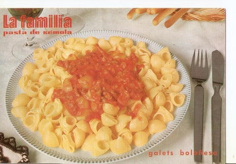 Postal 022556 : Galets Boloñesa