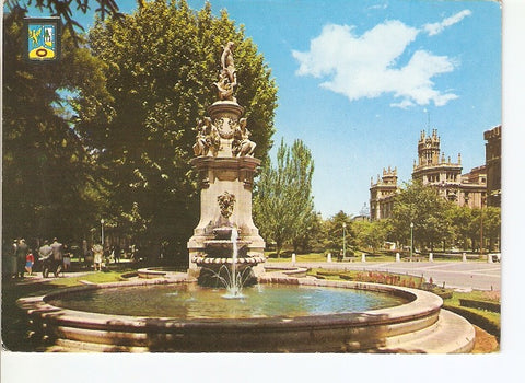 Postal 022564 : Fuente de Apolo, Paseo del Prado - Madrid