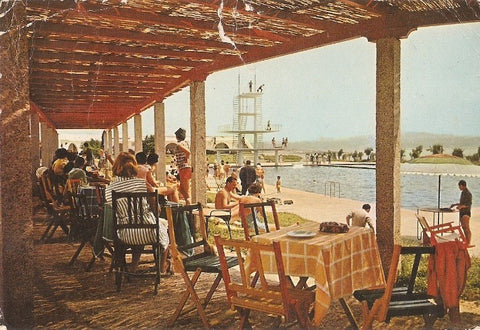 Postal 022565 : La Toja, Pergola y piscina