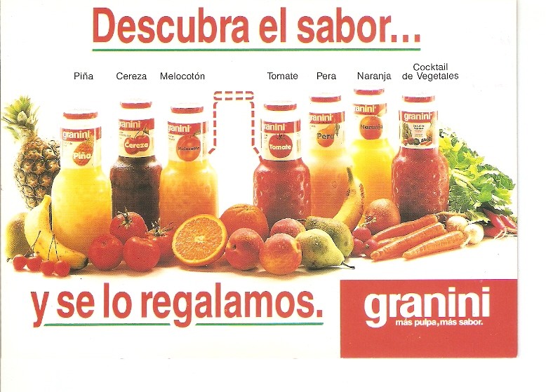 Postal 022570 : Zumos Granini