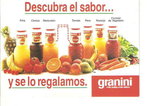 Postal 022570 : Zumos Granini