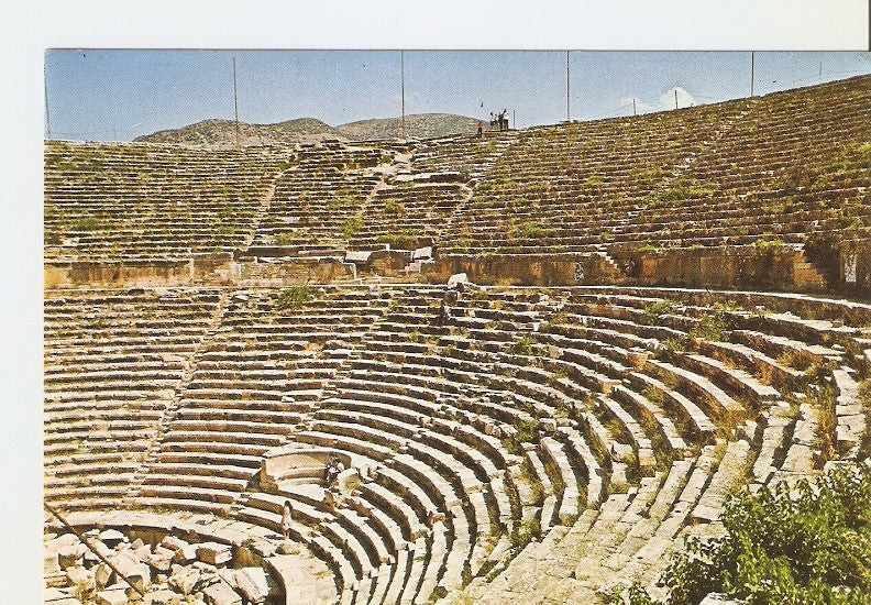 Postal 022598 : Denizli - Türkiye, Pamukkale (hierapolis), Theatre Rome