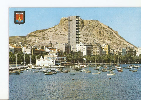Postal 022645 : Castillo de Santa Barbara y Puerto, Alicante
