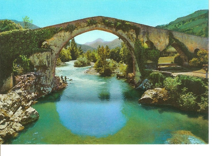 Postal 022682 : Puente Romano, Cangas de Onis