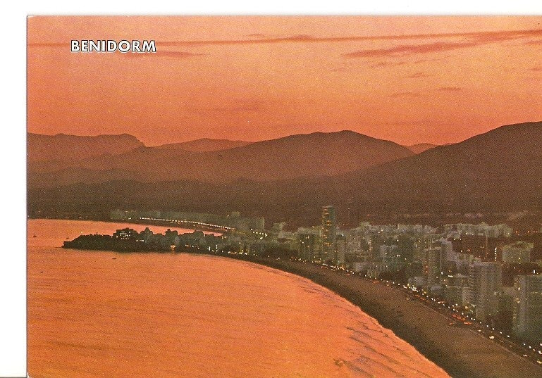 Postal 022684 : Benidorm - Alicante